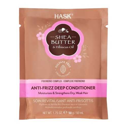 Hask Shea Butter & Hibiscus Oil Anti-Frizz Deep Conditioner