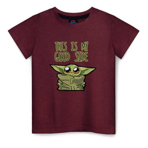Детская футболка ВсеМайки Child Yoda хлопок, р. 128