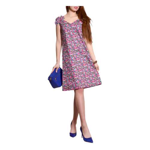 Платье женское FRANCESCA LUCINI F0621-7 синее 44 RU