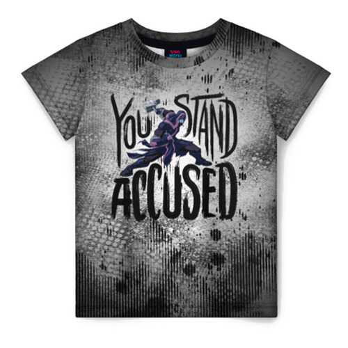 Детская футболка ВсеМайки 3D You stand accused, размер 116