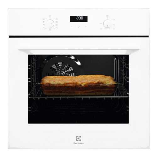 Встраиваемый электрический духовой шкаф Electrolux OEF5E50V White/Black