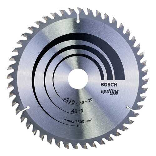 Диск по дереву Bosch STD WO 210x30-48T 2608640623