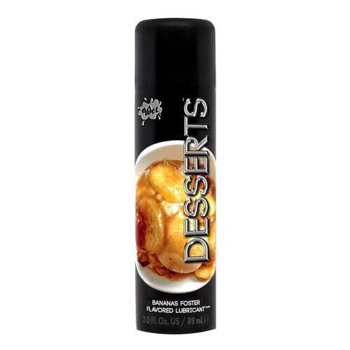 Лубрикант Wet Desserts Bananas Foster с ароматом бананового десерта 89 мл.