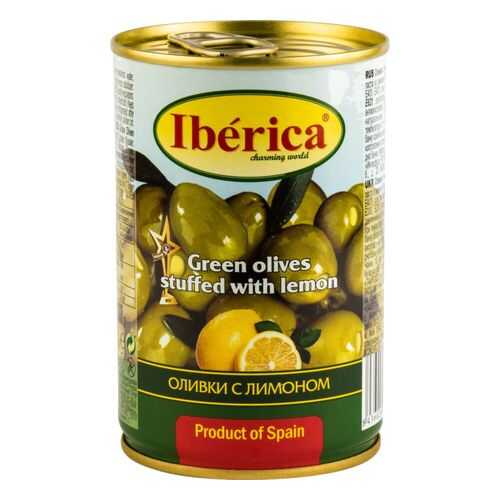 Оливки Iberica с лимоном 300 г