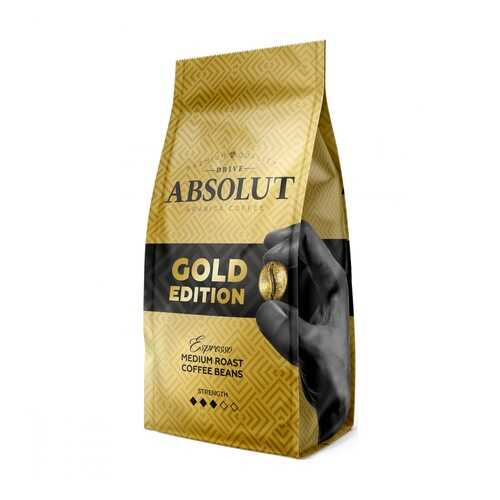 Кофе Absolut Drive gold edition в зернах 1000 г