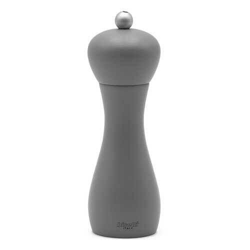 Мельница Bisetti 42504 Серия RIMINI для перца, серая, лакированная, 18 см