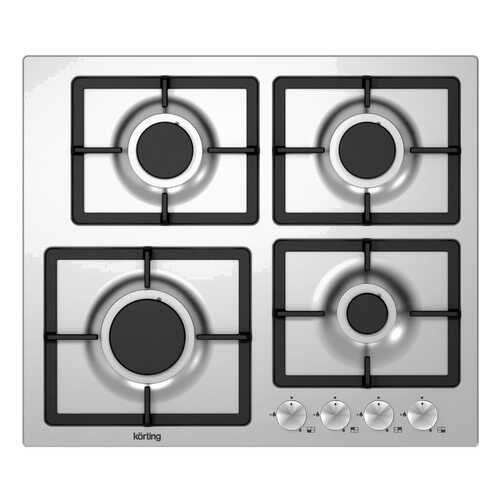 Встраиваемая варочная панель газовая Korting HG 697 CX Silver