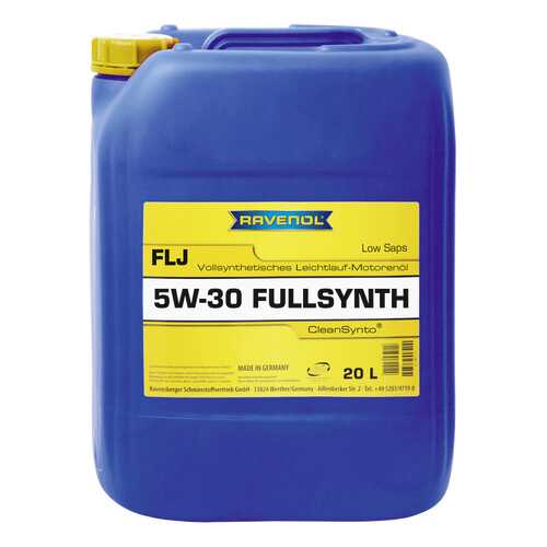 Моторное масло Ravenol FLJ SAE 5W-30 20л