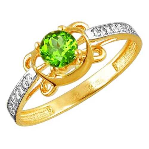 Кольцо женское Эстет 01К3310971-4 р.19.5