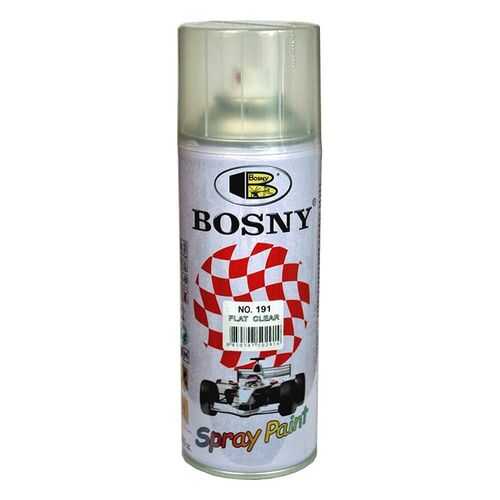 Лак BOSNY матовый, аэрозольный баллон, объем 520 мл.