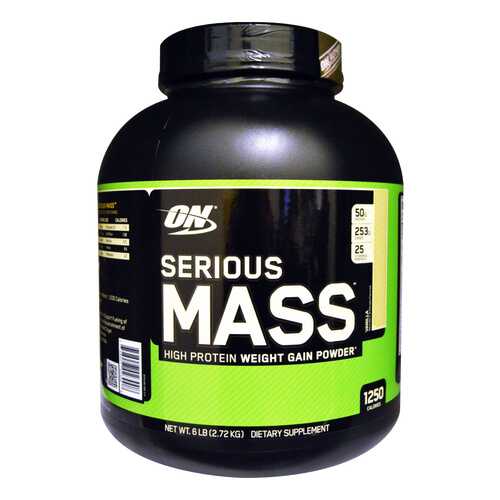 Гейнер Optimum Nutrition Serious Mass 2730 г Vanilla