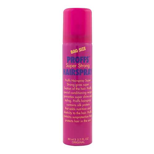 Лак для волос Proffs Super Strong Hairspray 80 мл