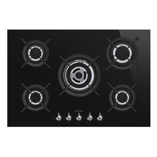 Встраиваемая варочная панель газовая Smeg PV375CN Black