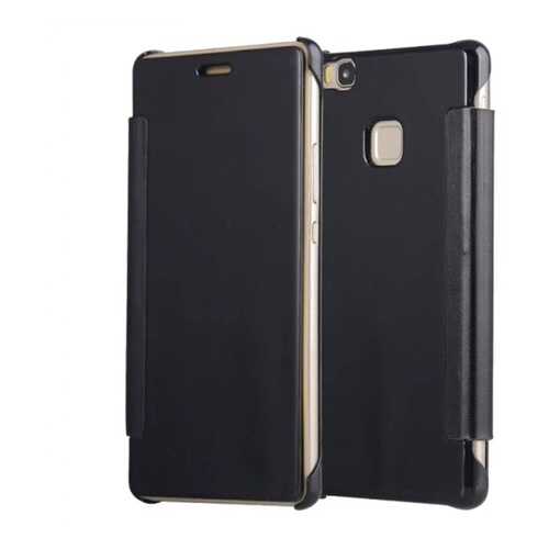 Чехол MyPads для Samsung Galaxy S6 Edge Clear View Cover Black