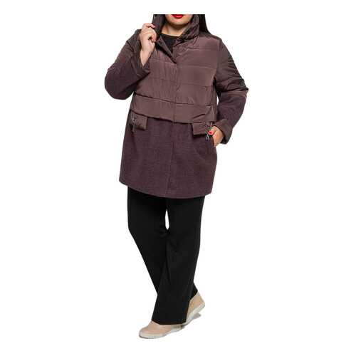 Куртка женская KR 7702 коричневая 58 RU