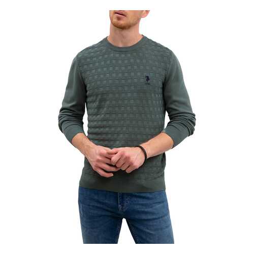 Джемпер мужской U.S. POLO Assn. G081SZ0TK0TCP01-BSK9 зеленый 2XL