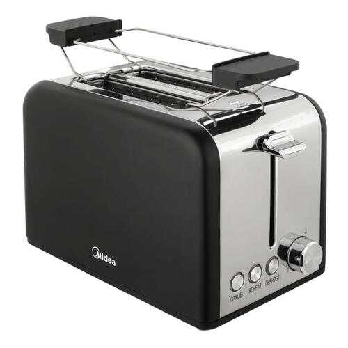 Тостер Midea MT-1413 Black/Silver