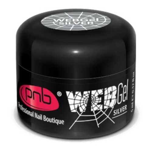 PNB Гель-паутинка Web серебряный