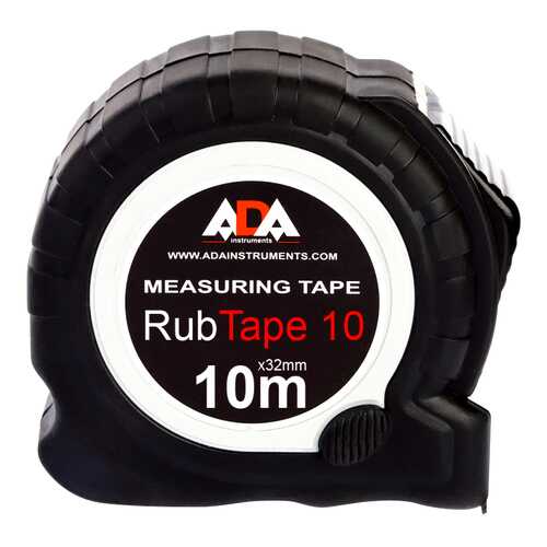 Рулетка ударопрочная ADA RubTape 10