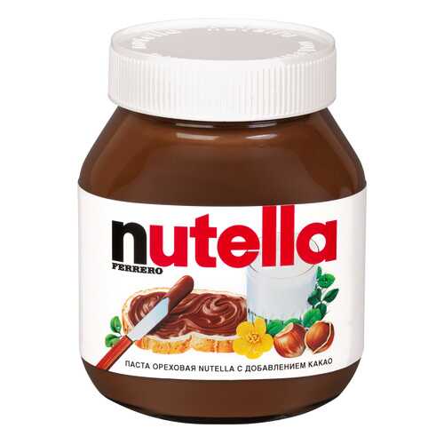 Паста шоколадная Nutella с добавлением какао 180 г