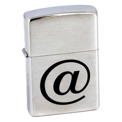 Зажигалка Zippo №200 Internet Brushed Chrome