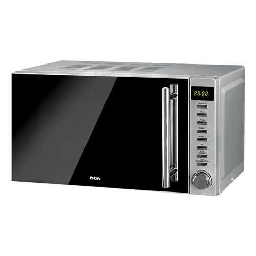 Микроволновая печь с грилем BBK 20MWG-733T/BS-M silver/black