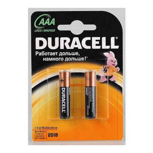 Батарейка Duracell LR 03/MN 2400-2BL 2 шт