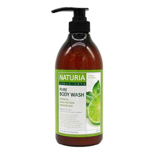 Гель для душа Evas Naturia Pure Body Wash Wild Mint & Lime 750 мл