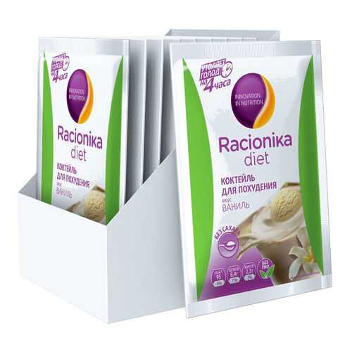 Racionika Диетический коктейль Diet, саше 25г (Ваниль)