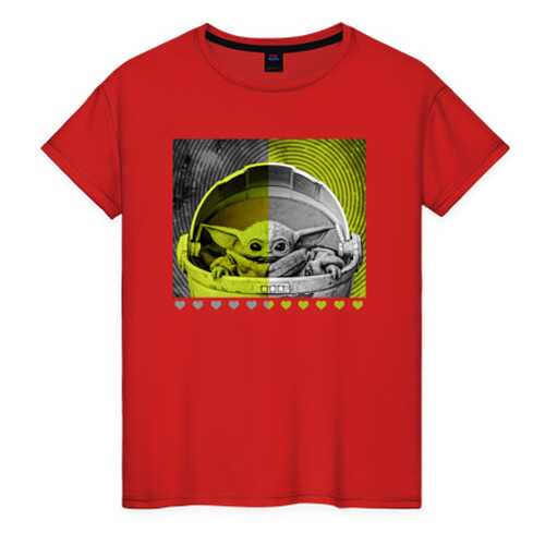 Футболка женская ВсеМайки 2147267 красная XXXL