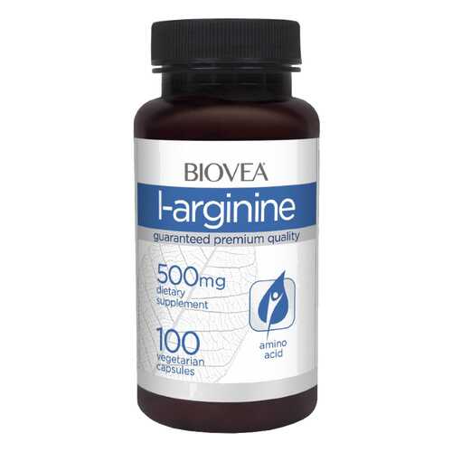 BIOVEA L-Arginine 500 100 капсул без вкуса