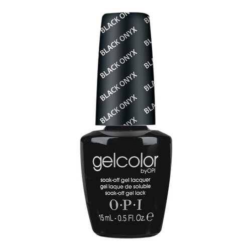 Лак для ногтей OPI Gelcolor Black Onyx 15 мл