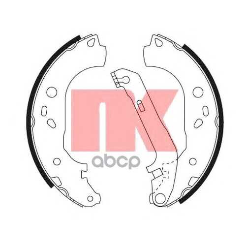Комплект тормозных колодок Nk 2725700