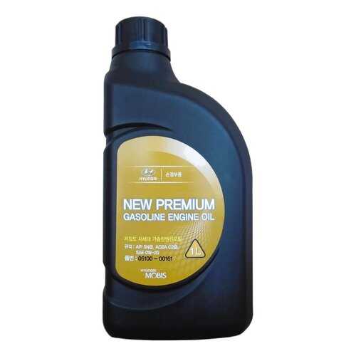 Моторное масло HYUNDAI New Premium Gasoline Engine Oil SAE 0W-20 (1л)