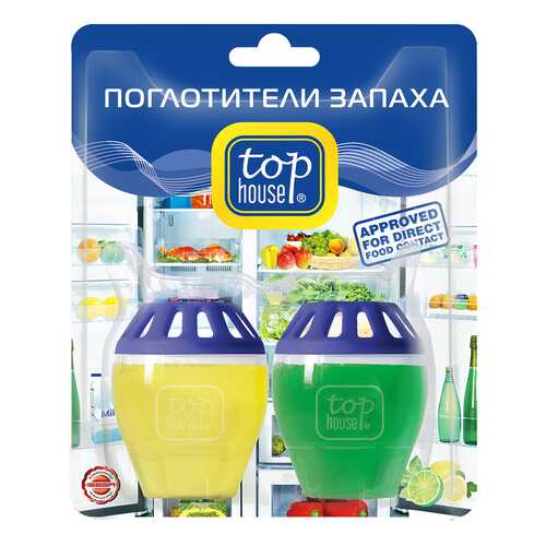 TOP HOUSE Поглотители запаха (лимон и лайм)