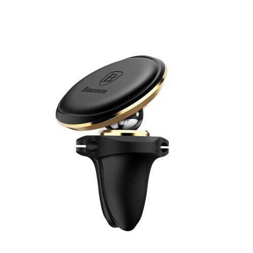Автомобильный магнитный держатель Baseus Air Vent Car Mount Holder With Cable Clip