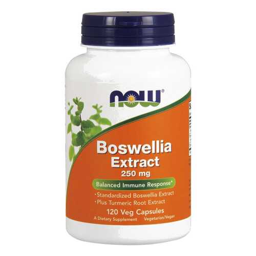 Now Boswellia Extract 250 мг капсулы 120 шт.