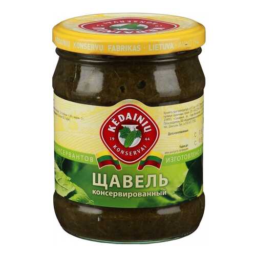Щавель Kedainiu консервированный 480г