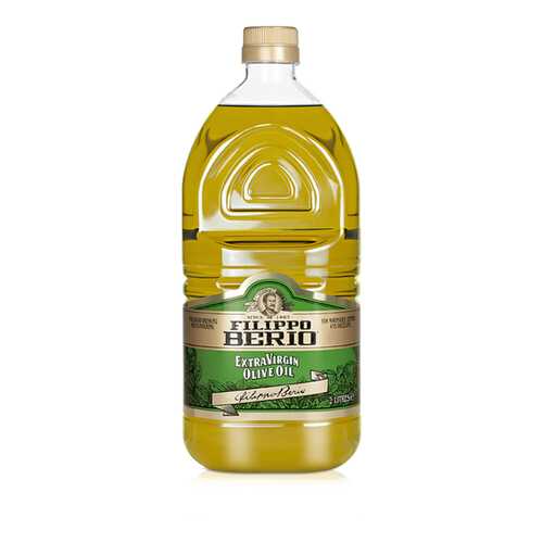 Масло Filippo Berio Extra virgin оливковое нерафинированное 2 л