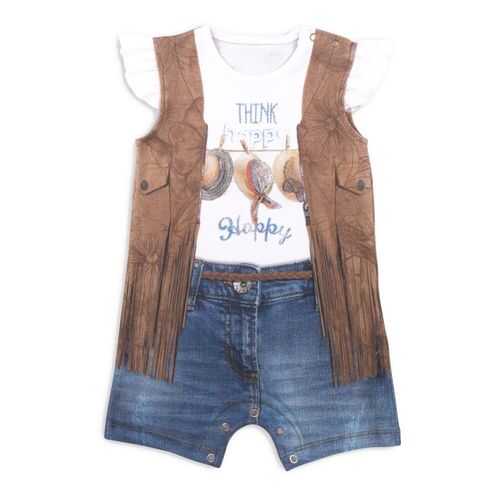 Боди Папитто для девочки Fashion Jeans 545-02 р.22-68