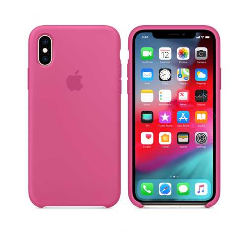 Чехол Silicone Case для Apple iPhone X / Apple iPhone XS Dragon Fruit (MI02FE/A)