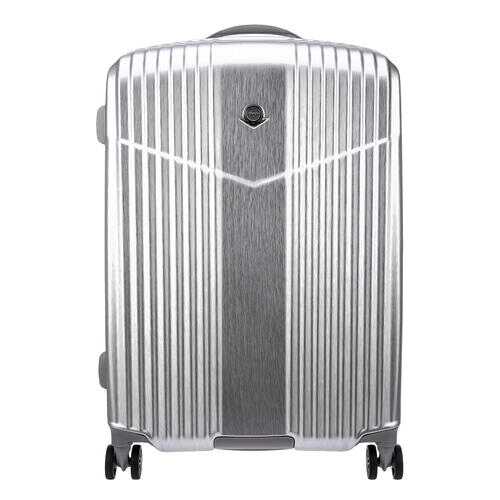 Чемодан унисекс Verage GM-17072W 24 brushed silver, серебряный