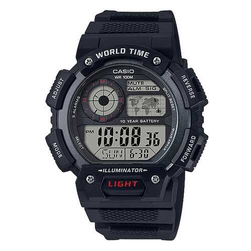 Наручные часы электронные мужские Casio Illuminator Collection AE-1400WH-1A