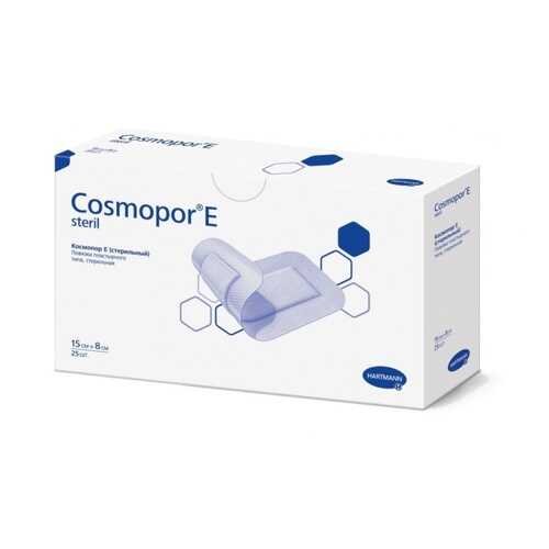 Повязка Cosmopor E послеоперационная стерильная самоклеящаяся 15 х 8 см 25 шт.