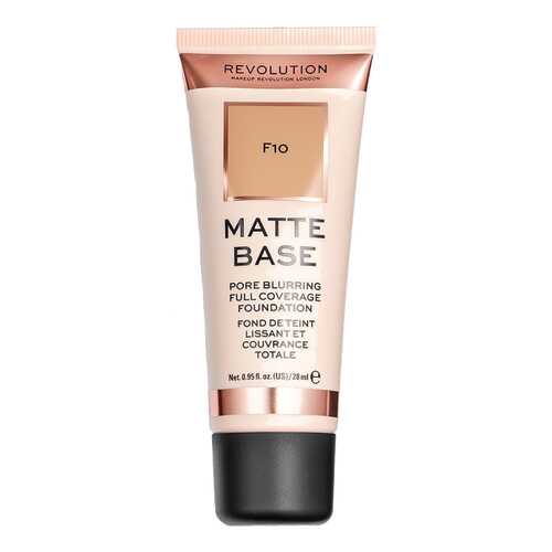 Тональный крем Makeup Revolution Matte Base Foundation F10
