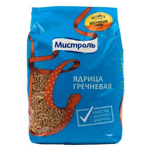 Крупа гречневая Мистраль ядрица 2 кг