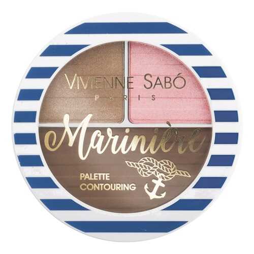 Румяна Vivienne Sabo Palette Contouring Pour Le Visage Mariniere 01 6 г