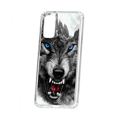 Чехол Samsung Galaxy S20 Kruche Print Волк