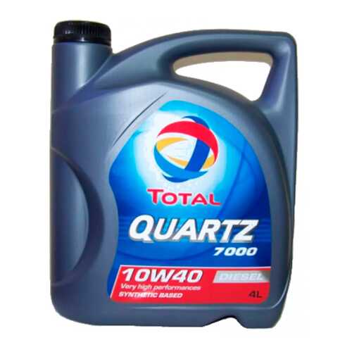 Масло моторное Total Quartz Diesel 7000 10W40 синтетическое 4 л 10740501