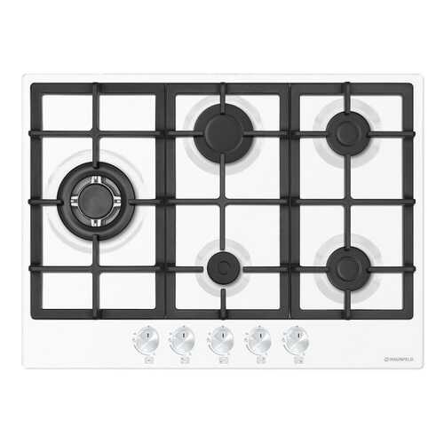 Встраиваемая варочная панель газовая MAUNFELD EGHE.75.33CW/G White